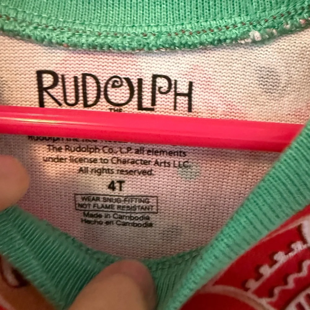Rudolph The Red Nose Reindeer Kids Pajamas Set